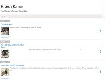Tablet Screenshot of hiteshkumar.com